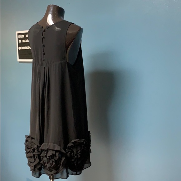 Sheer Black Shift/Babydoll Dress - Picture 4 of 4